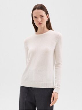 Theory Featherweight Cashmere Crewneck Sweater Size M